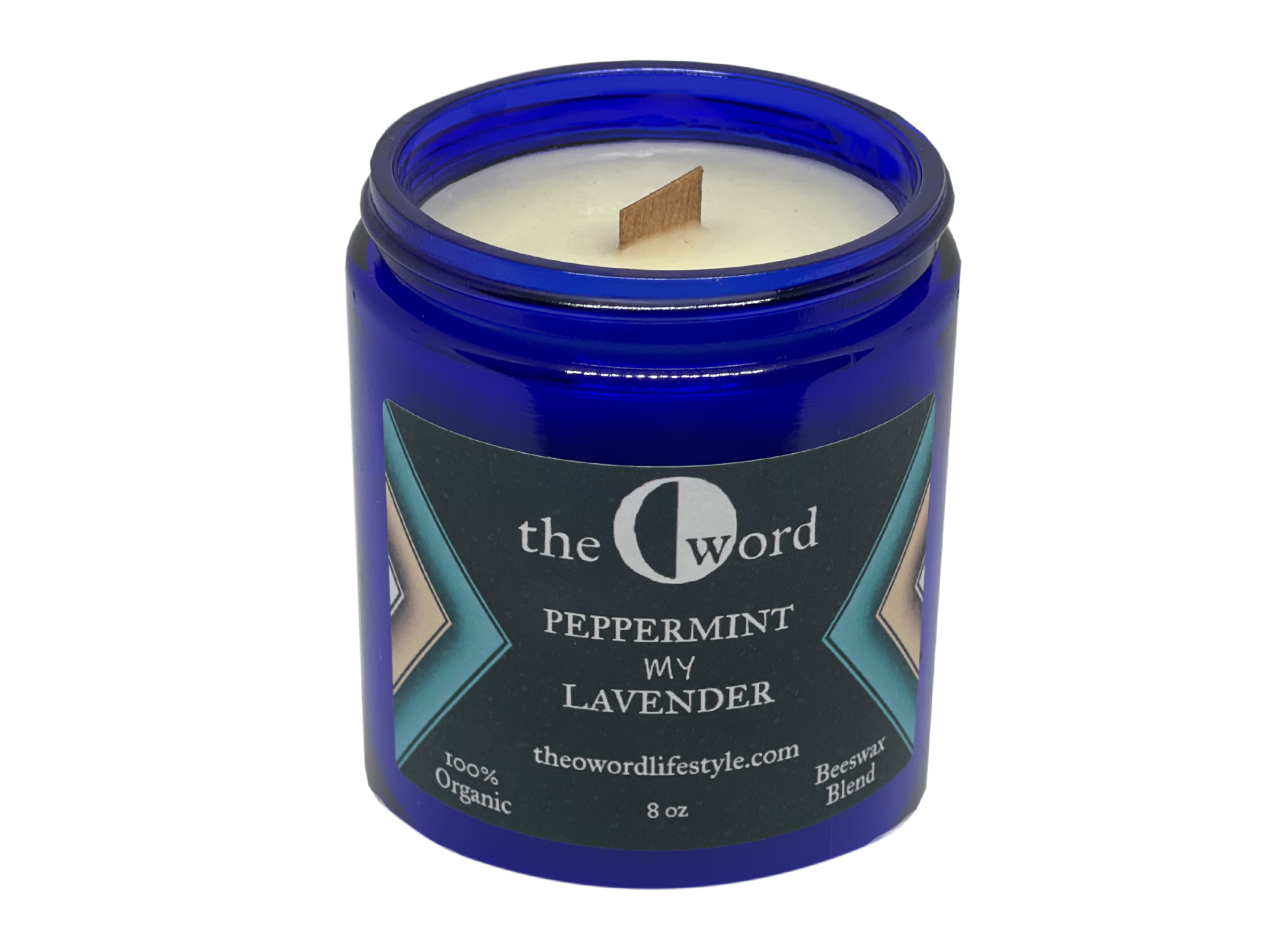 Peppermind Premium Organic Beeswax Candle